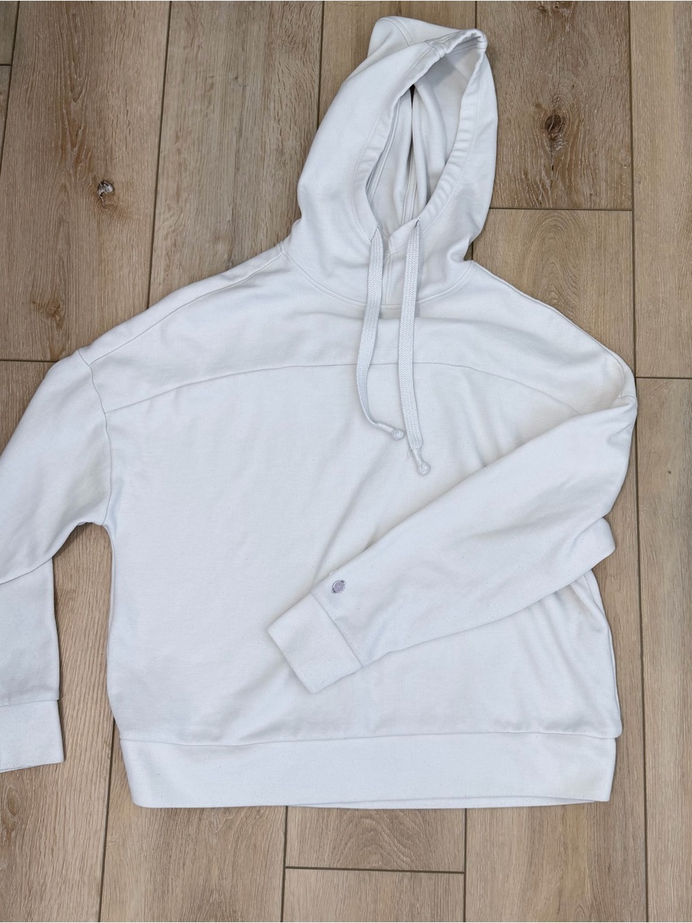 CALIA Carrie Underwood White Relaxed Oversized Hoodie XS